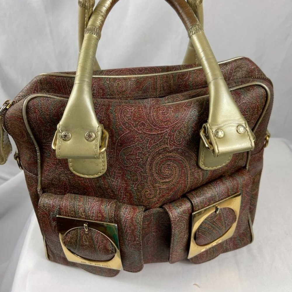Vintage Etro Paisley Handbag
